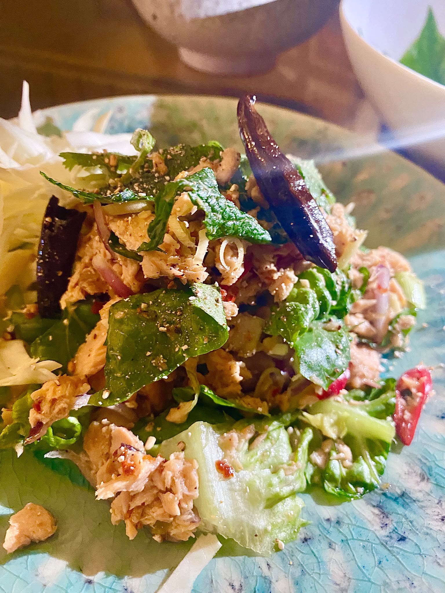 Yum Pla Salmon